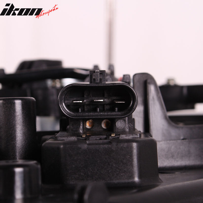 Fits 11-12 Buick Regal 2.0L 10-11 Saab 9-5 2.0L/2.8L Engine Dual Cooling Fan