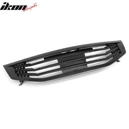 Fits 11-12 Honda Accord 4DR Front Bumper Hood Grille Mugen Style Upper Grill Kit