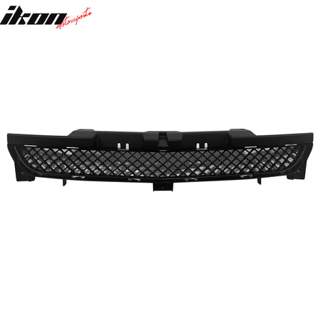 Fits 11-13 Dodge Charger Bentley Mesh Style Front Bumper Grille ABS Unpainted
