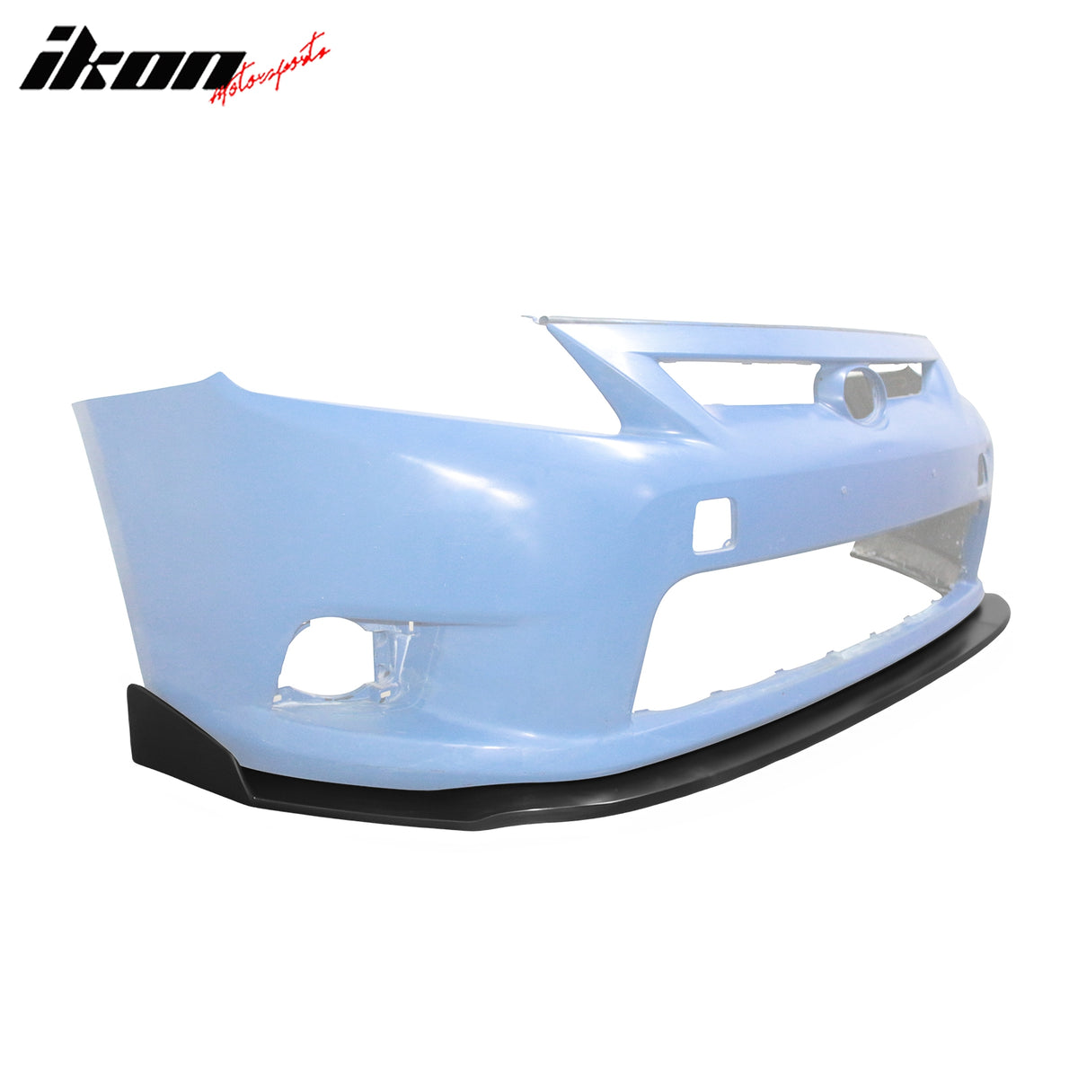 Fits 11-13 Scion tC Front Bumper Lip Spoiler Chin Splitter Unpainted Black PU