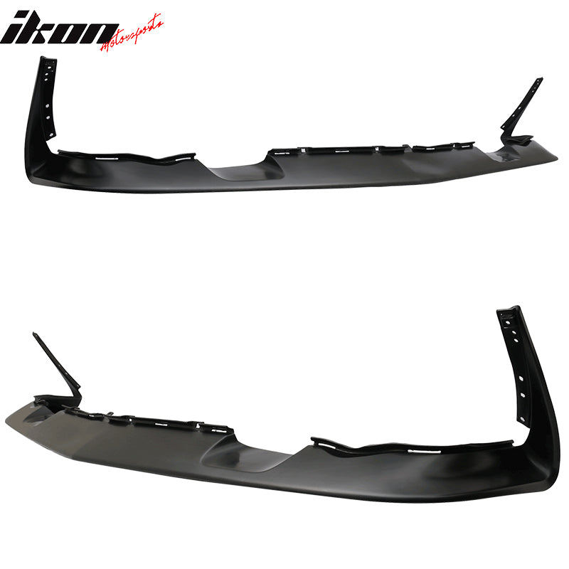 Fits 11-14 Challenger SRT Style PU Front Bumper Lip Spoiler Black