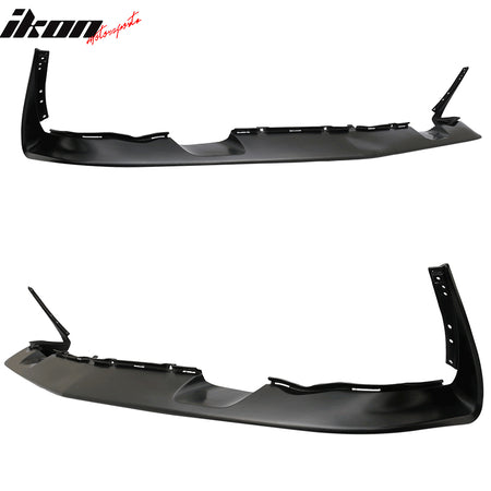 Fits 11-14 Challenger SRT Style PU Front Bumper Lip Spoiler Black
