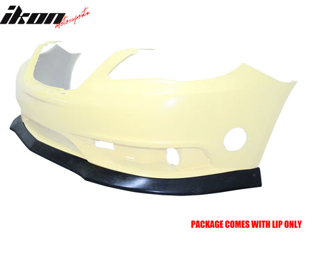 Fits 11-14 Chrysler 200 IK Style Front Bumper Lip Lower Chin Spoiler Splitter PU