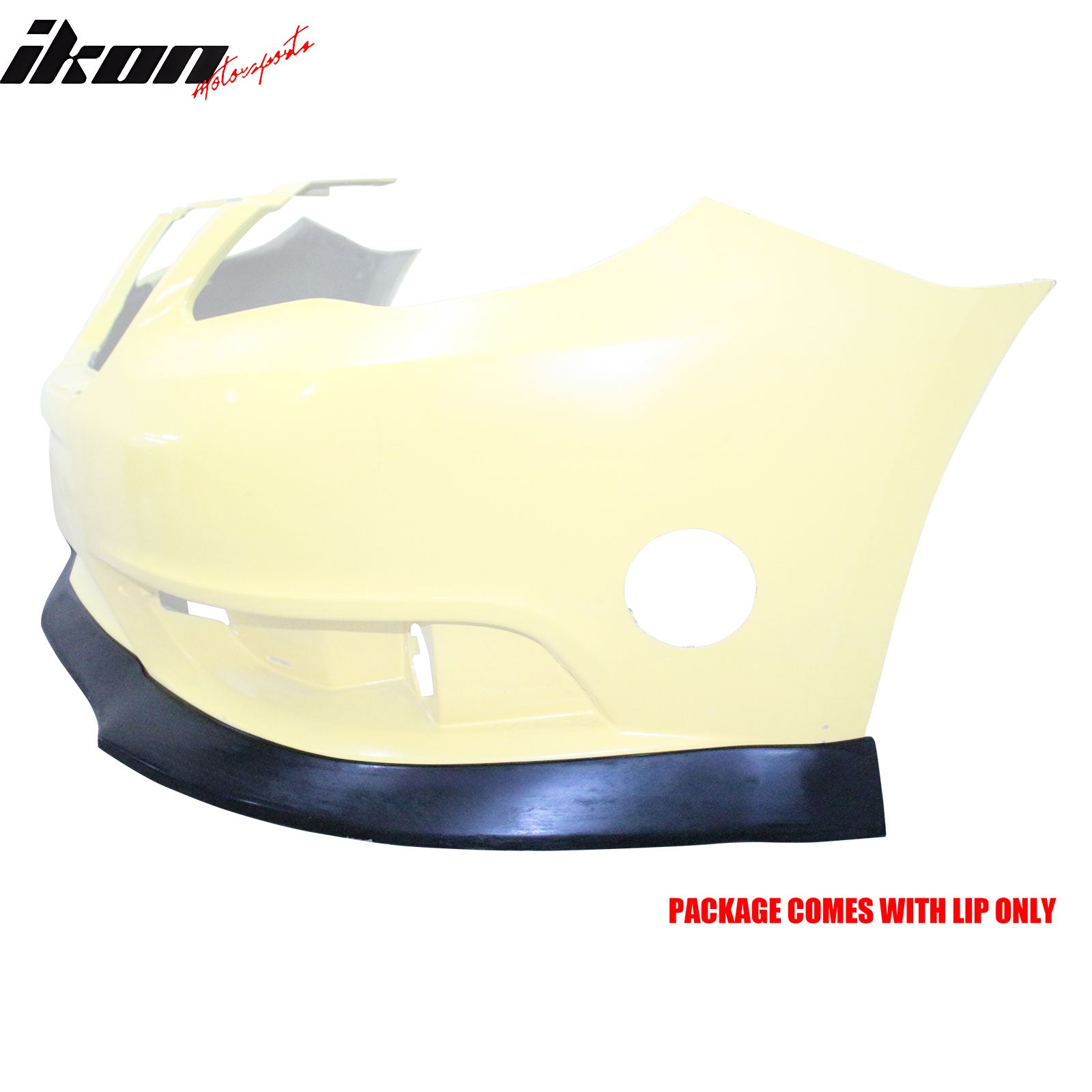 Fits 11-14 Chrysler 200 IK Style Front Bumper Lip Lower Chin Spoiler Splitter PU