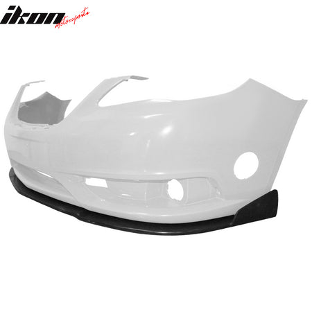 For 11-14 Chrysler 200 3PCS IK Style Front Bumper Lip Chin Splitter Unpainted PU