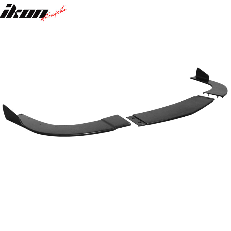 For 11-14 Chrysler 200 3PCS IK Style Front Bumper Lip Chin Splitter Unpainted PU
