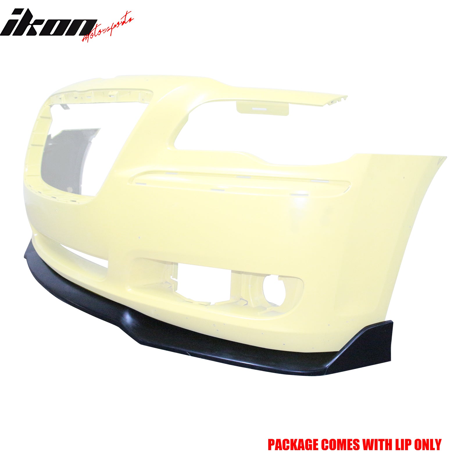 Fits 11-14 Chrysler 300 IKON S Style Front Bumper Lip Chin Spoiler Splitter PU