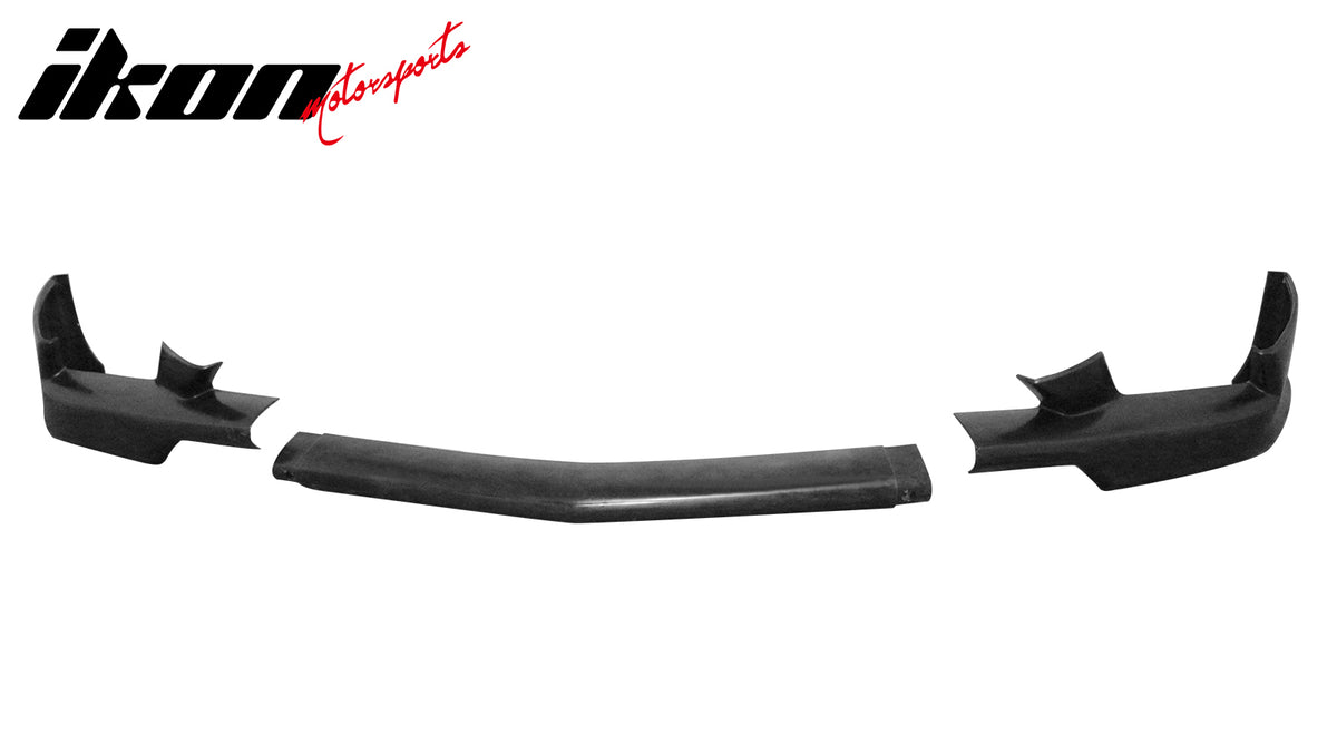 Fits 11-14 Dodge Charger KB Style Front Bumper Lip Spoiler Guard Unpainted 3PCS