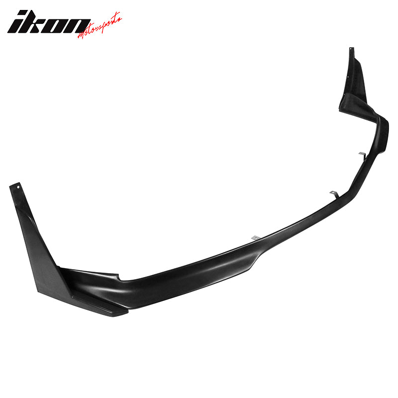 Fits 11-14 Dodge Charger RA Style Front Bumper Lip Splitters + Winglets PU