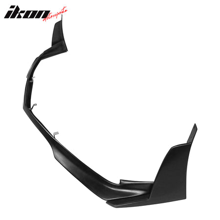 Fits 11-14 Dodge Charger RA Style Front Bumper Lip Splitters + Winglets PU