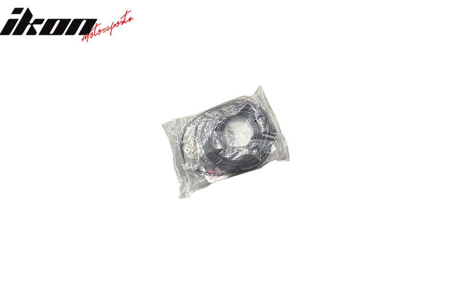 IKON MOTORSPORTS Fender Flares Compatible with 2011-2014 Ford F-250 F-350 Super Duty Black Wheel Flare Cover Protector Set, 4 Pcs, Front & Rear