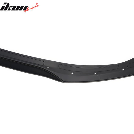 Fits 11-14 Subaru Impreza WRX STI V Style Front Bumper Lip Splitter Matte Black