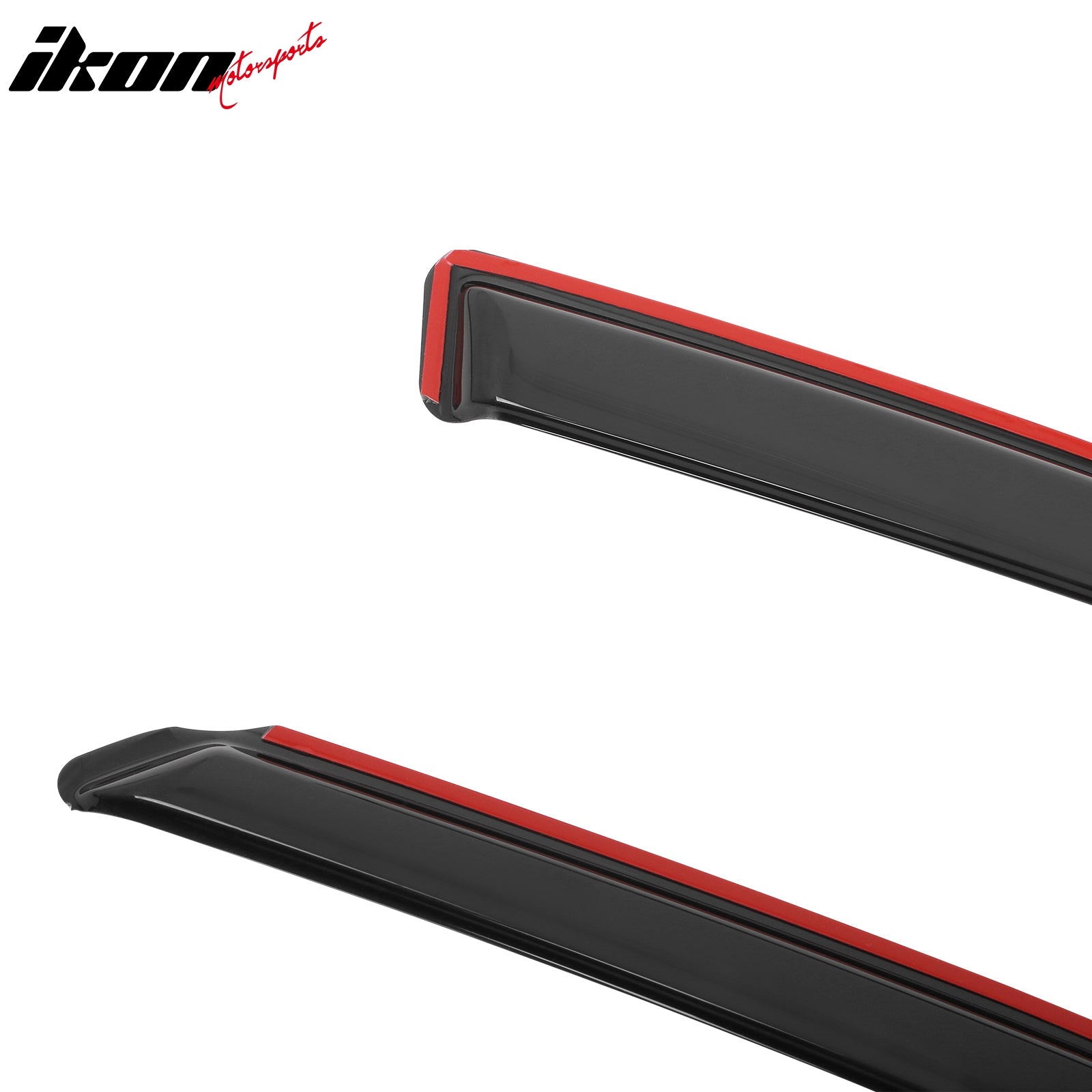 Fits 11-16 Hyundai Elantra Sedan Window Visors Side Door In Channel Deflectors