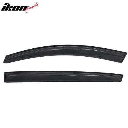 Fits 11-16 Kia Sportage Acrylic Window Visors Sun Guard Rain Deflector 4Pc Set
