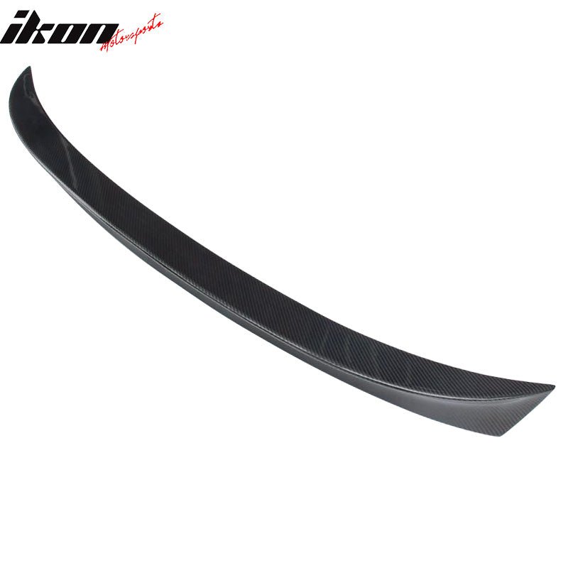 2011 - 2017 BMW F10 5 Series AC Style Carbon Fiber Trunk Spoiler WingCarbon FiberIkon Motorsports
