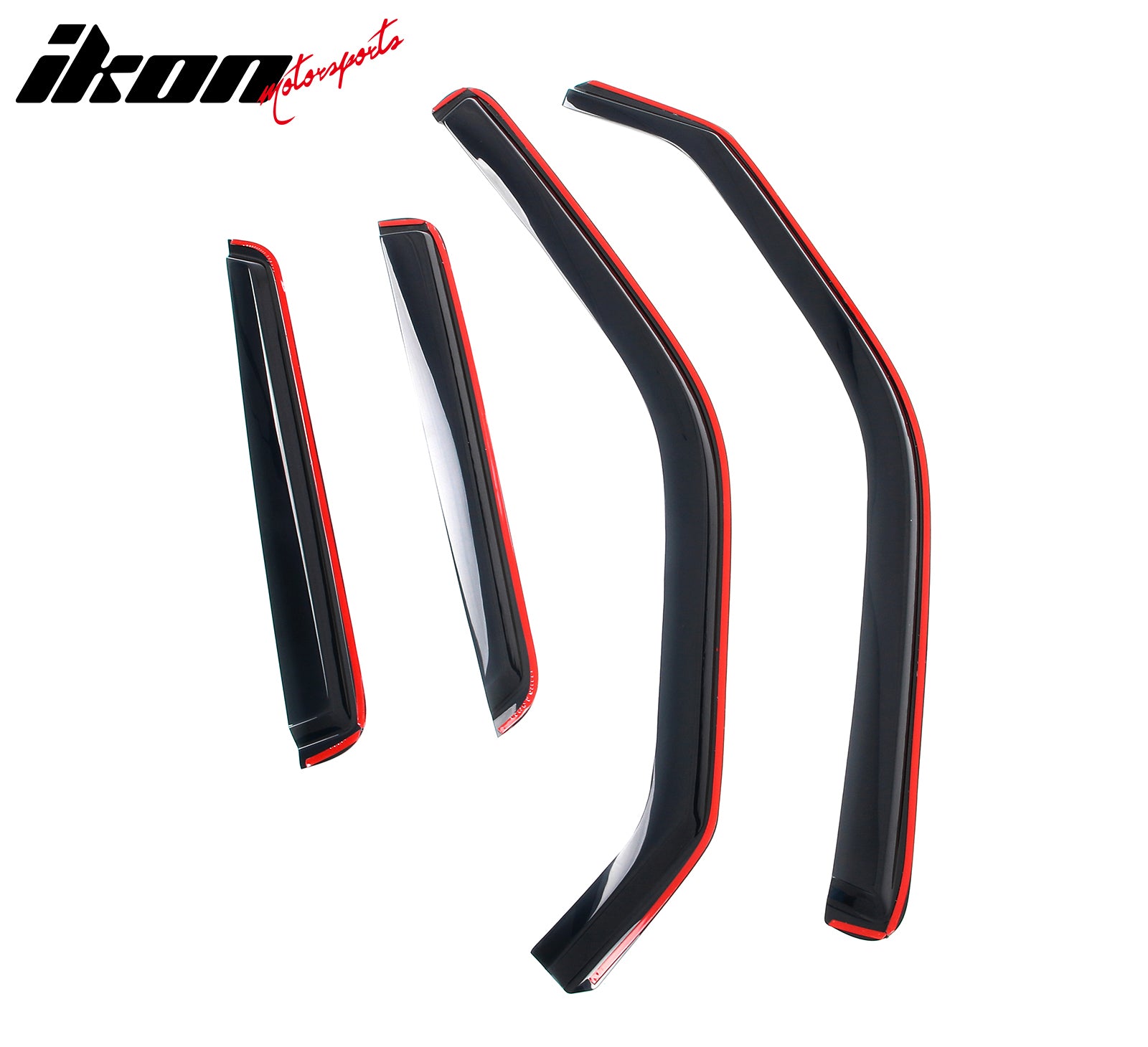 Fits 11-17 Nissan Juke Acrylic Window Visors In Channel Rain Sun Vent Deflectors