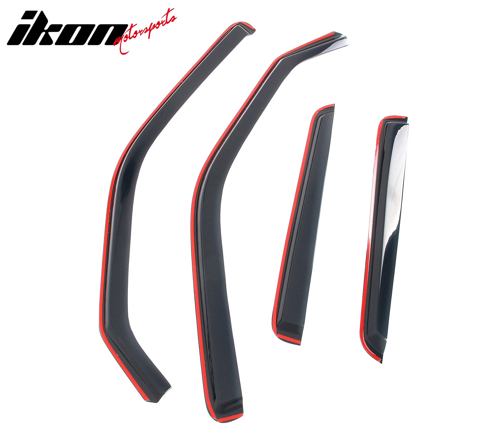 Fits 11-17 Nissan Juke Acrylic Window Visors In Channel Rain Sun Vent Deflectors