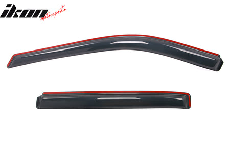 Fits 11-19 Ford Explorer 4PCS In-channel Window Visors Side Rain Sun Vent Shade