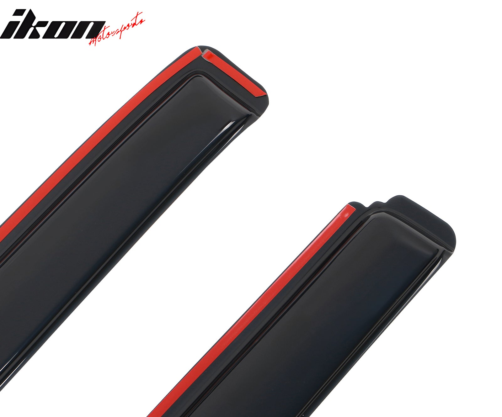 Fits 11-19 Ford Explorer 4PCS In-channel Window Visors Side Rain Sun Vent Shade