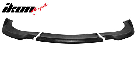 Fits 11-20 Dodge Grand Caravan IKON Style Front Bumper Lip Unpainted PU 3PCS