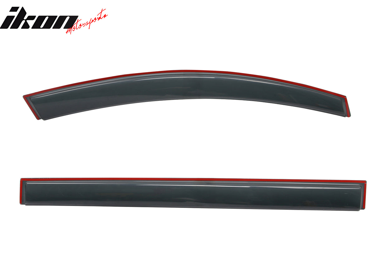 Fits 11-20 Toyota Sienna In-Channel Window Visors Acrylic Rain Shade Windshield