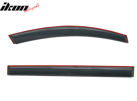 Fits 11-20 Toyota Sienna In-Channel Window Visors Acrylic Rain Shade Windshield