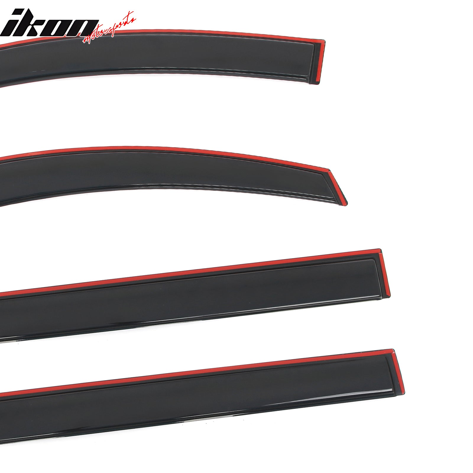 Fits 11-20 Toyota Sienna In-Channel Window Visors Acrylic Rain Shade Windshield