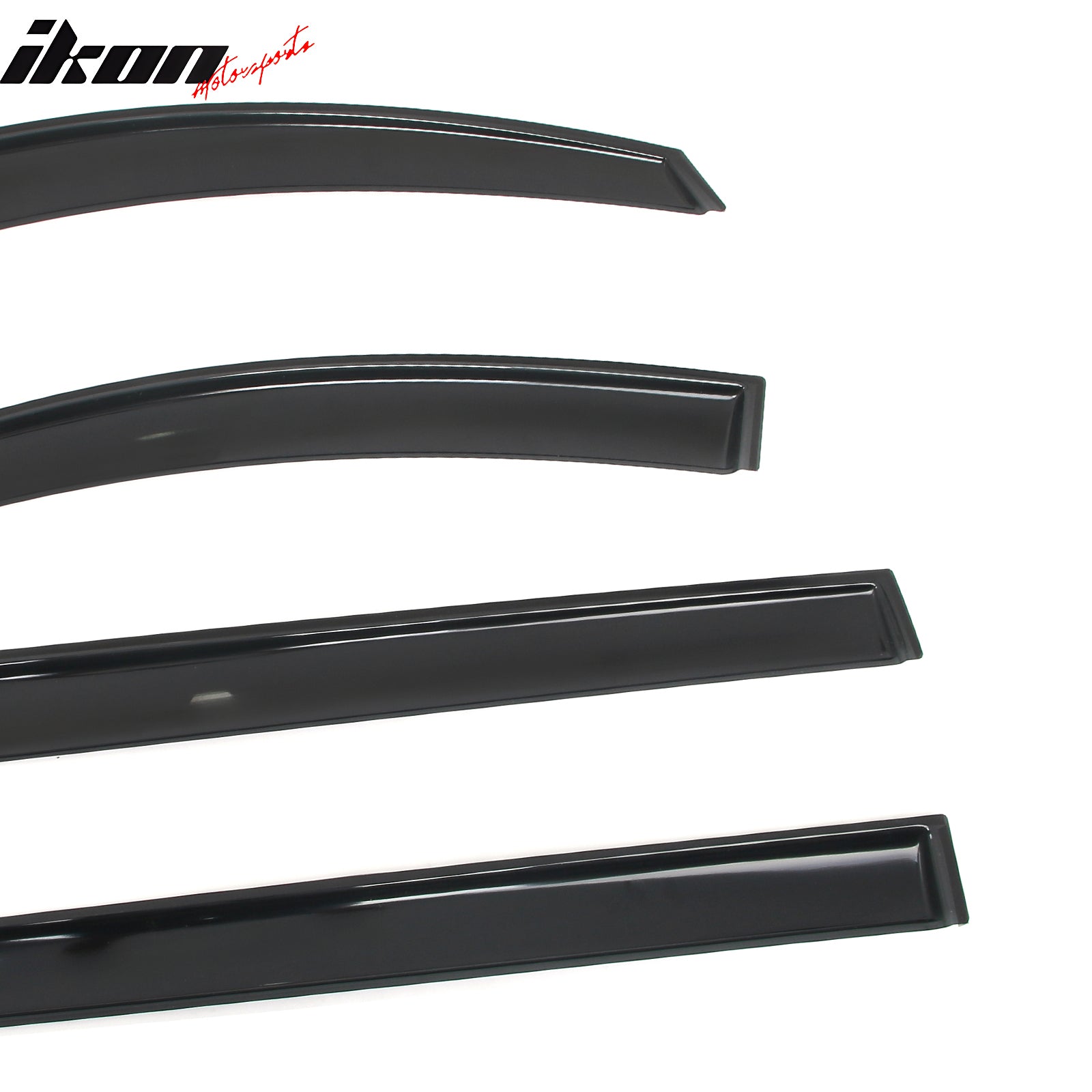 Fits 11-20 Toyota Sienna In-Channel Window Visors Acrylic Rain Shade Windshield