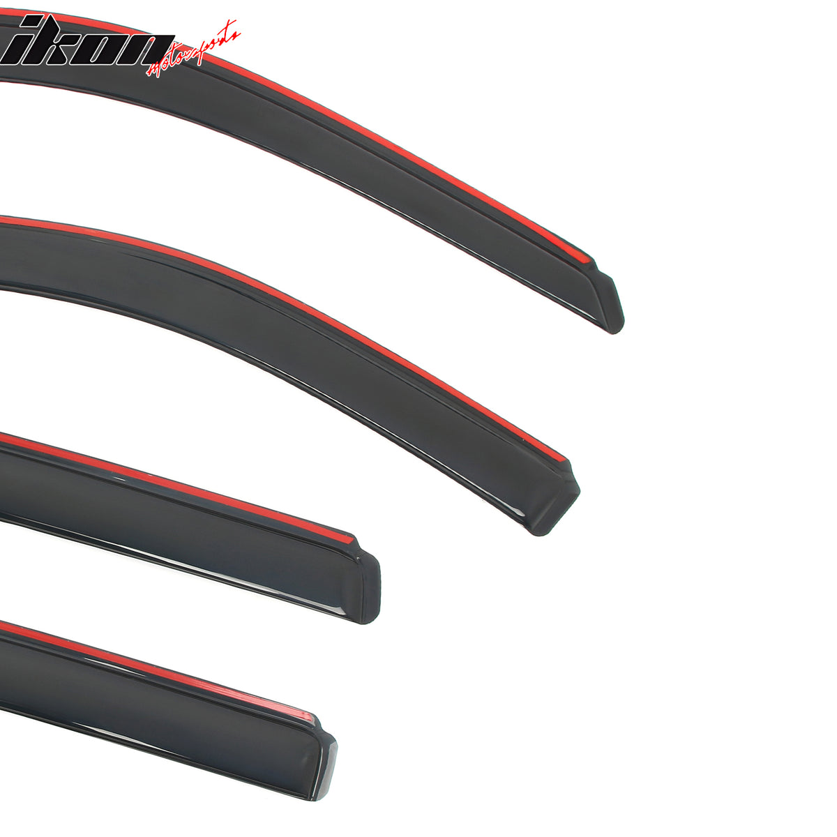 Fits 11-21 Jeep Grand Cherokee & 2022 Grand Cherokee WK In Channel Window Visors