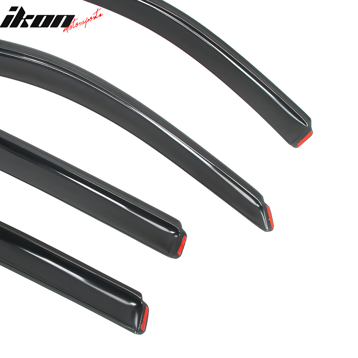 Fits 11-21 Jeep Grand Cherokee & 2022 Grand Cherokee WK In Channel Window Visors