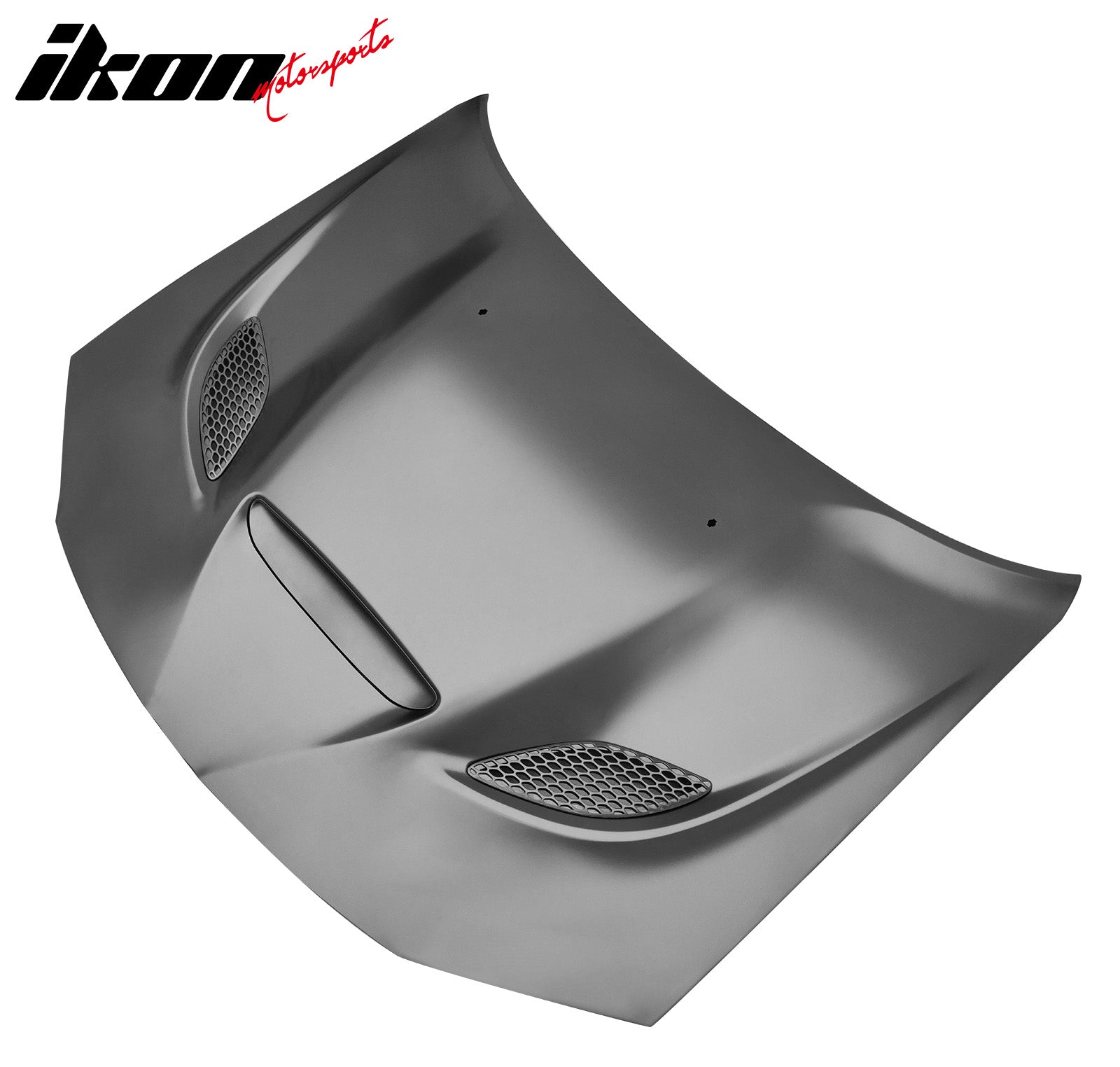 For 11-23 Chrysler 300 SRT Hellcat Style Cowl Vented Extractor Front Bumper Hood