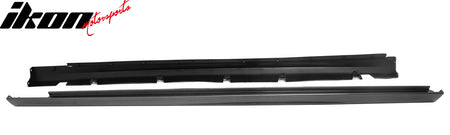 Fits 11-23 Chrysler 300 SRT Side Skirt Extension Molding Lip Carbon Fiber Print
