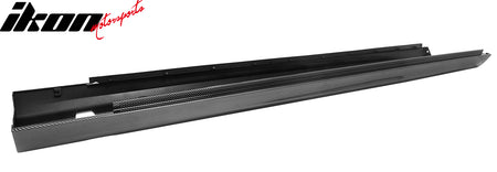 Fits 11-23 Chrysler 300 SRT Side Skirt Extension Molding Lip Carbon Fiber Print