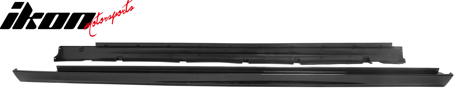 For 11-23 Chrysler 300 SRT Style Side Skirt Extension Molding Lip PP Gloss Black