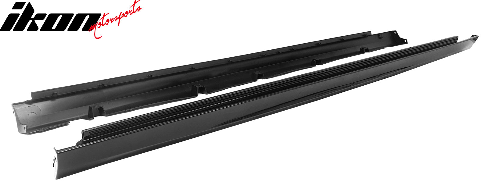 For 11-23 Chrysler 300 SRT Style Side Skirt Extension Molding Lip PP Gloss Black