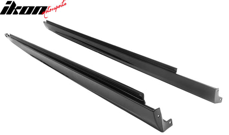 For 11-23 Chrysler 300 SRT Style Side Skirt Extension Molding Lip PP Gloss Black