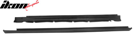 For 11-23 Chrysler 300 SRT Style Side Skirt Extension Molding Lip PP Matte Black