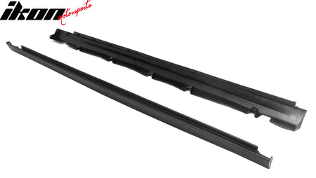 For 11-23 Chrysler 300 SRT Style Side Skirt Extension Molding Lip PP Matte Black