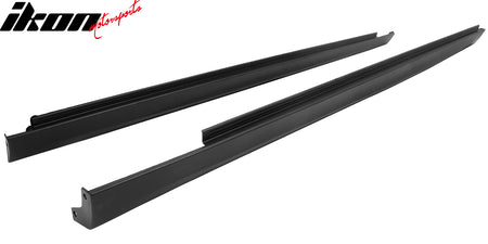 For 11-23 Chrysler 300 SRT Style Side Skirt Extension Molding Lip PP Matte Black