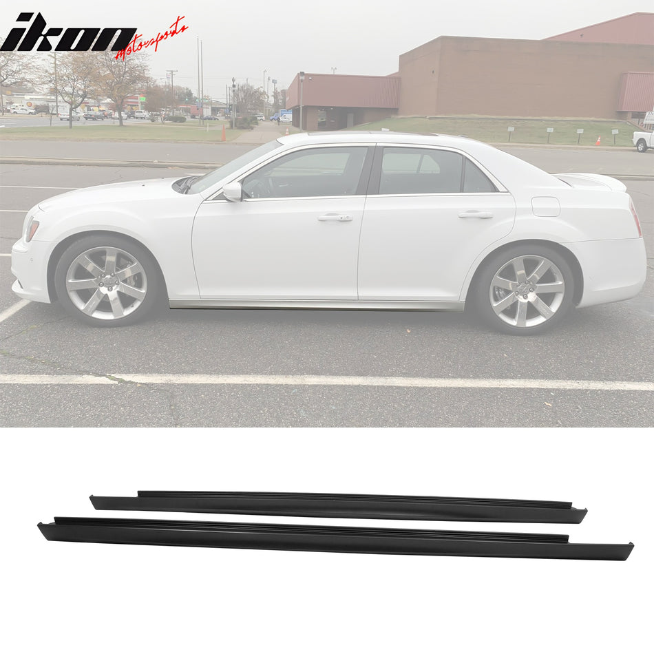 Add On Rocker Panel for Chrysler 300 SRT8 Style 2011-2023 Unpainted PP