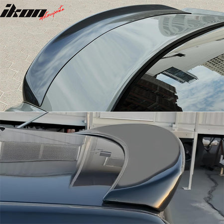 Fits 11-23 Chrysler 300/300C Rear Trunk Boot Spoiler Wing Lip ABS Gloss Black