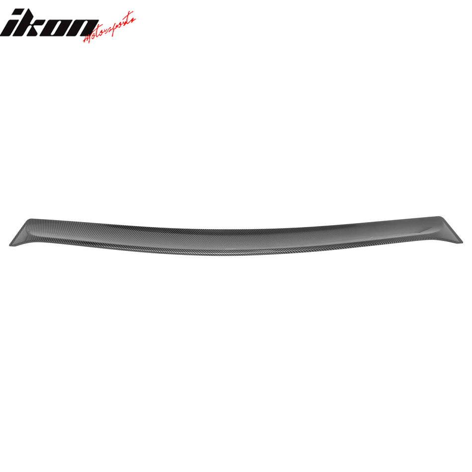 2011-2023 Chrysler 300 Rear Window Roof Spoiler Carbon Fiber Print ABS