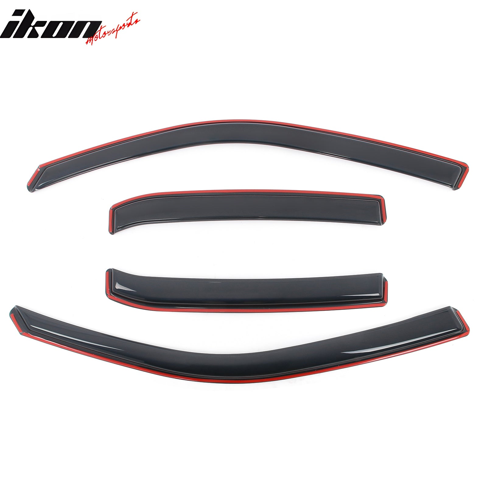 Fits 11-23 Chrysler 300 Window Visors Acrylic In-Channel Rain Wind Shade 4PC Set