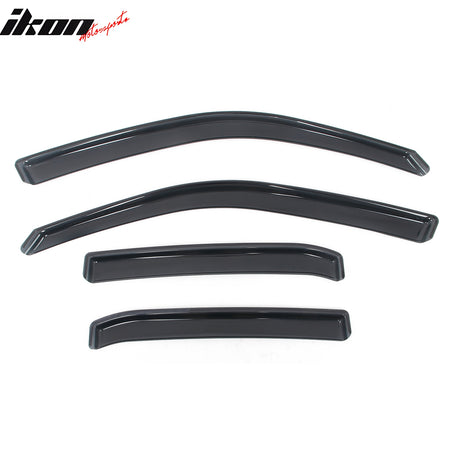 Fits 11-23 Chrysler 300 Window Visors Acrylic In-Channel Rain Wind Shade 4PC Set