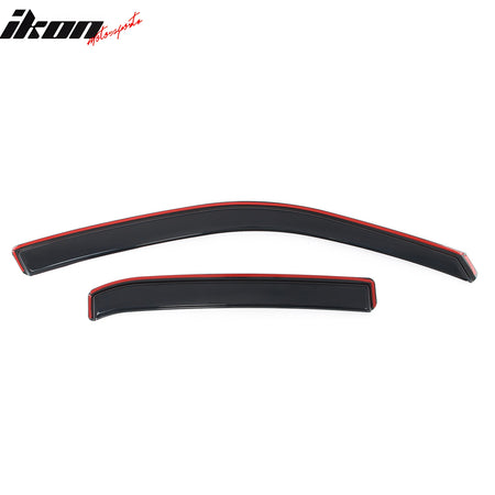 Fits 11-23 Chrysler 300 Window Visors Acrylic In-Channel Rain Wind Shade 4PC Set