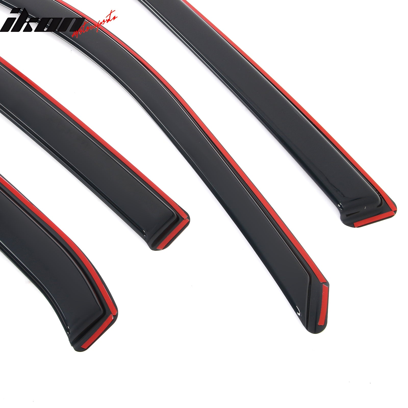 Fits 11-23 Chrysler 300 Window Visors Acrylic In-Channel Rain Wind Shade 4PC Set