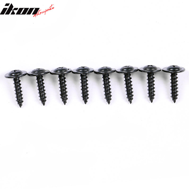 Fits 11-23 Dodge Charger Side Skirts Extension Matte Black Pair PP Rocker Panel