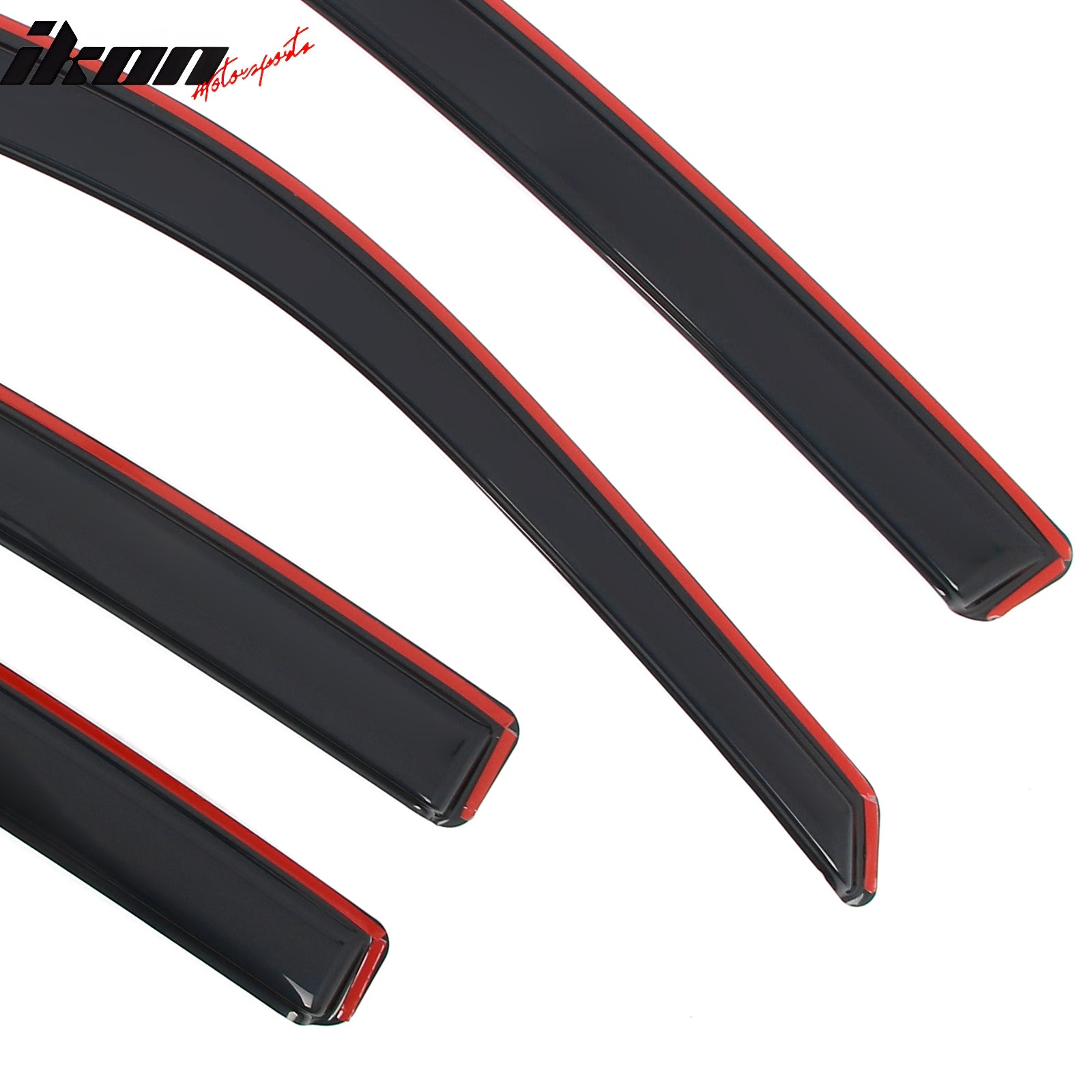 Fits 11-23 Dodge Charger Window Visors Acrylic In-Channel Rain Wind Shade 4PCS