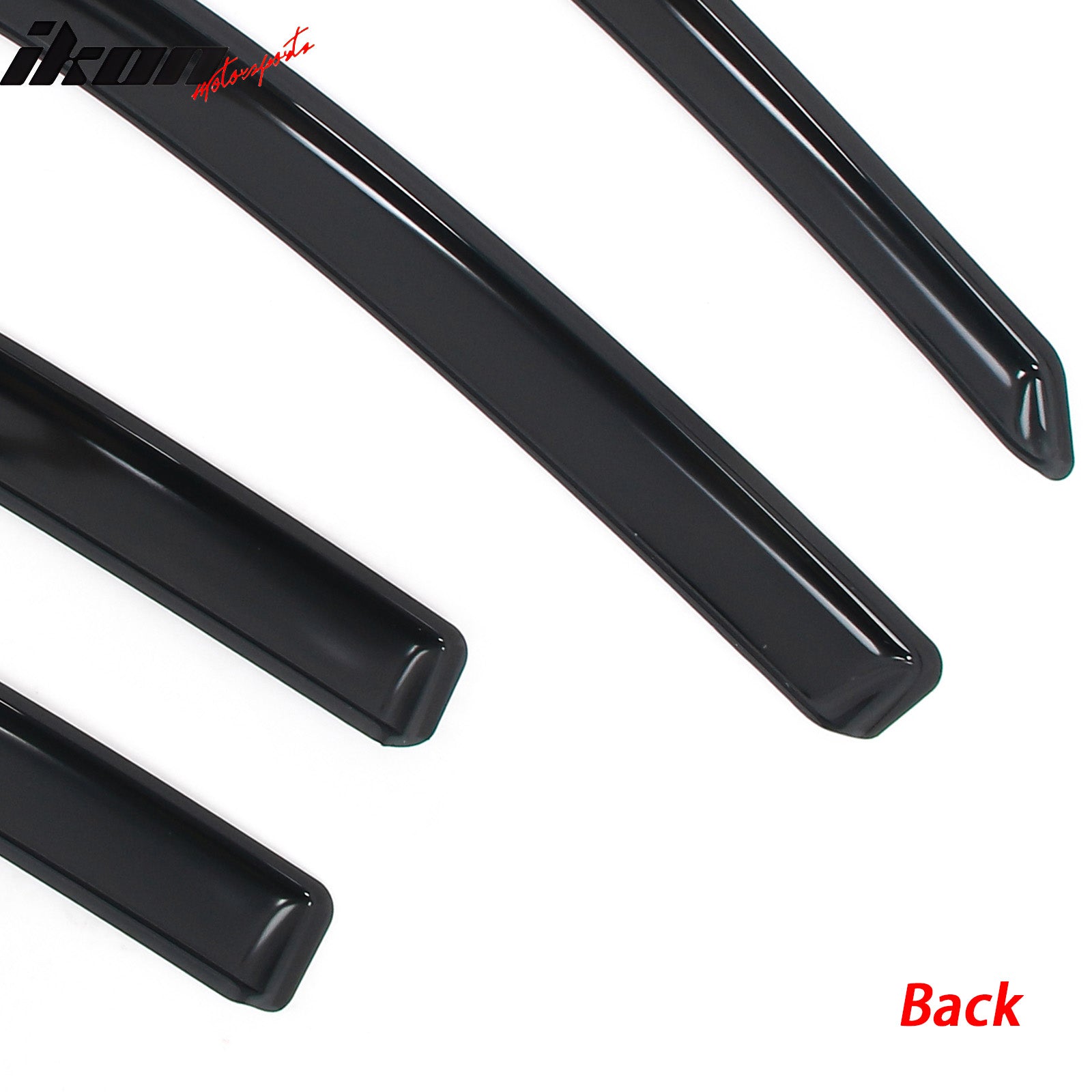 Fits 11-23 Dodge Charger Window Visors Acrylic In-Channel Rain Wind Shade 4PCS