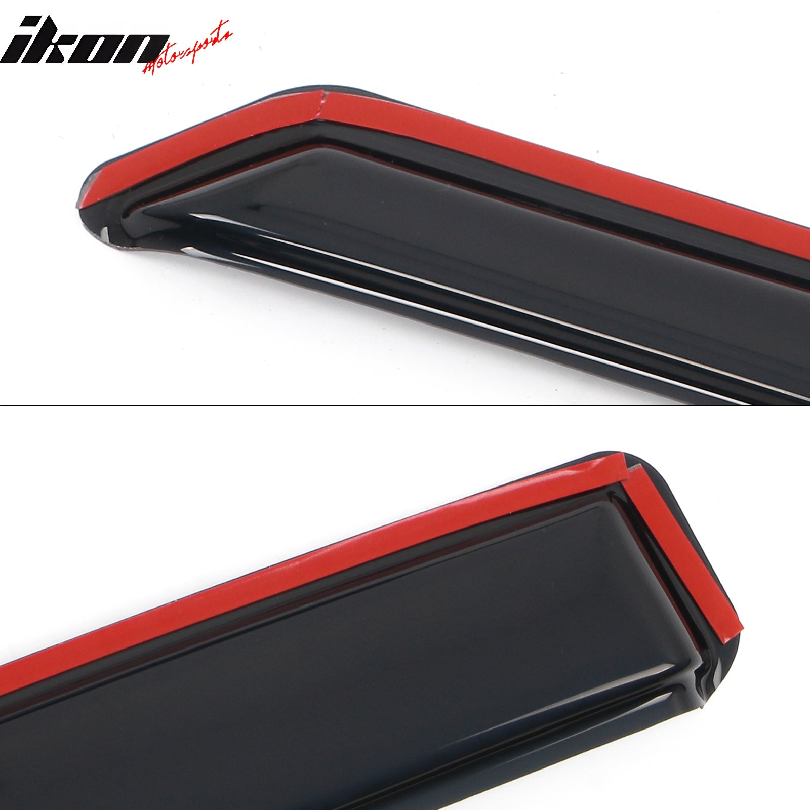 Fits 11-23 Dodge Charger Window Visors Acrylic In-Channel Rain Wind Shade 4PCS